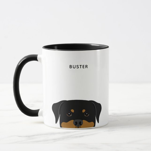 Rottweiler Mugg (Vänster)