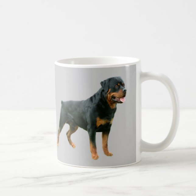 Rottweiler mugg (Höger)