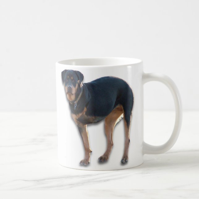 Rottweiler mugg (Höger)
