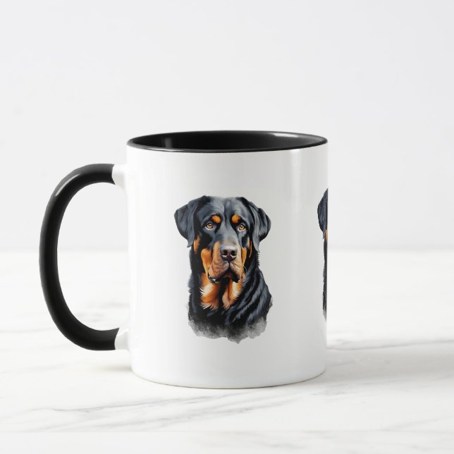 Rottweiler Mugg (Vänster)