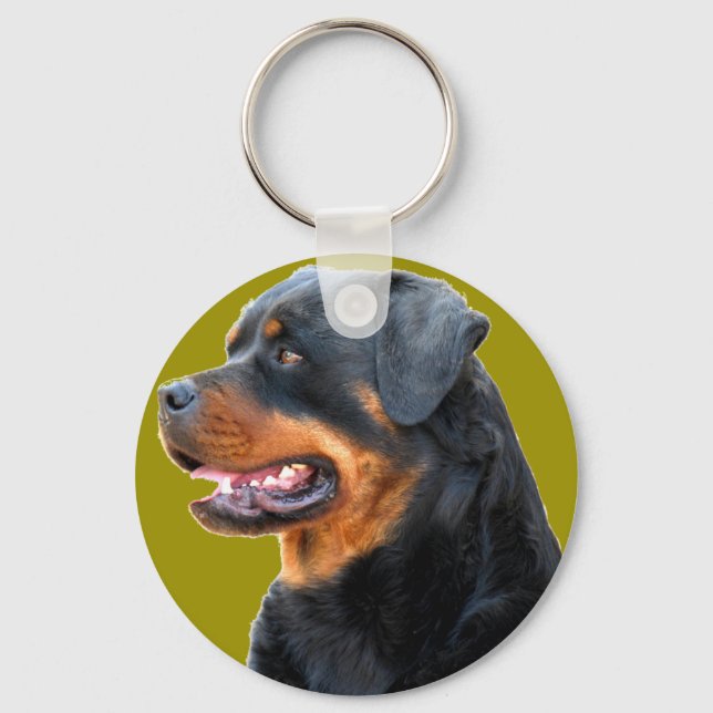 Rottweiler Nyckelring (Framsida)