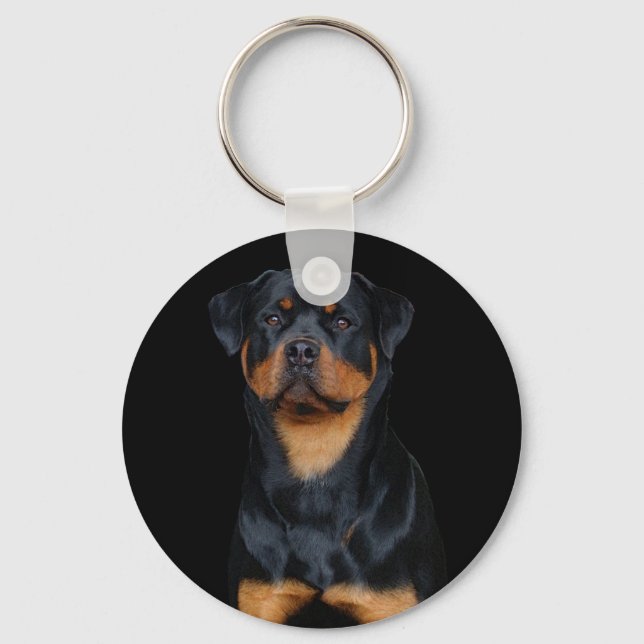 Rottweiler Nyckelring (Framsida)