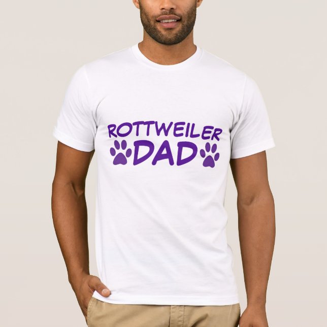 ROTTWEILER PAPPA T-SHIRTS (Framsida)