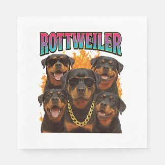 Rottweiler Pappersservett