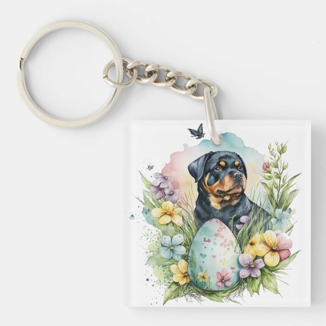 Rottweiler Påskägg, Glad påsk Rottweiler (Framsidan)