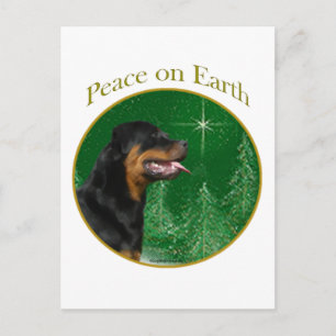 Rottweiler Peace Vykort
