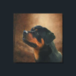 Rottweiler plaque canvastryck<br><div class="desc">Nya</div>
