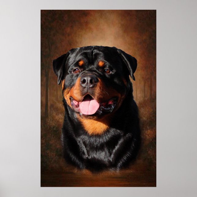 Rottweiler Poster (Framsidan)