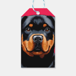 Rottweiler Presentetikett