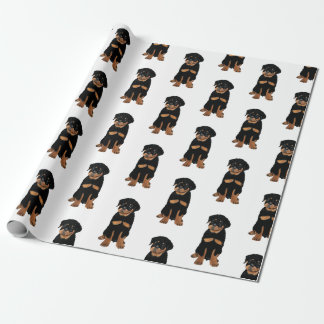Rottweiler Puppy Presentpapper