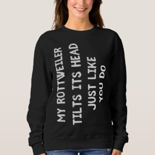 Rottweiler Rolig hund Älskare Gift Cute Women Mana T Shirt