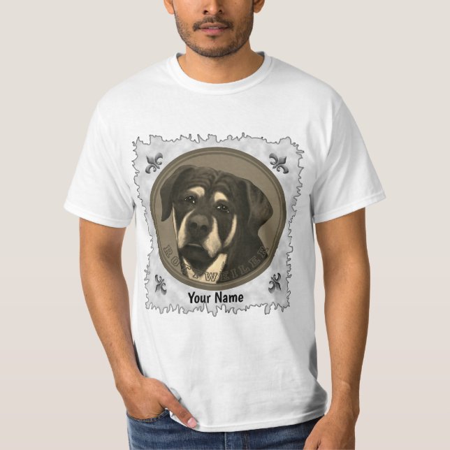 Rottweiler Rondo T-Shirt (Framsida)