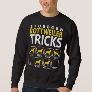 Rottweiler Rottweiler Hund Lång Ärmad Tröja