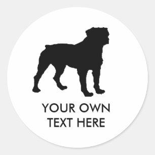 Rottweiler Runt Klistermärke