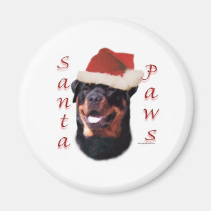 Rottweiler Santa Tassar Magnet