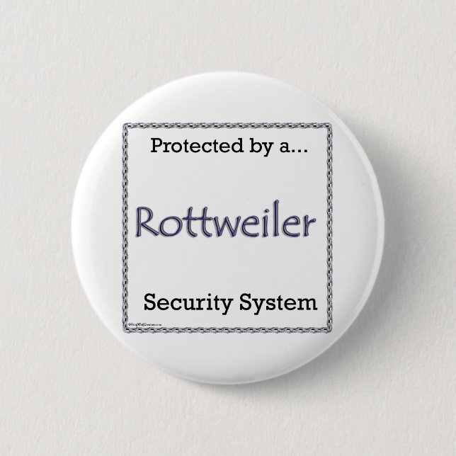 Rottweiler Security System - Button Knapp (Framsida)