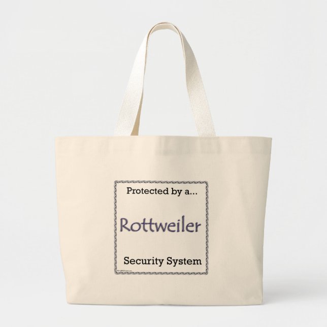 Rottweiler Security System Jumbo Tygkasse (Framsidan)