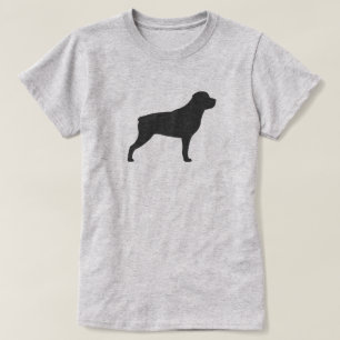 Rottweiler Silhouette T Shirt