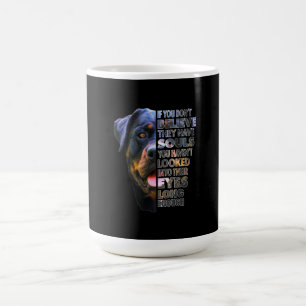 Rottweiler Soul I Kärlek Rotation Hund älskare Kaffemugg