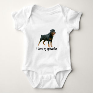 Rottweiler spädbarnranka tröja
