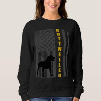 Rottweiler Stars och stripes T Shirt