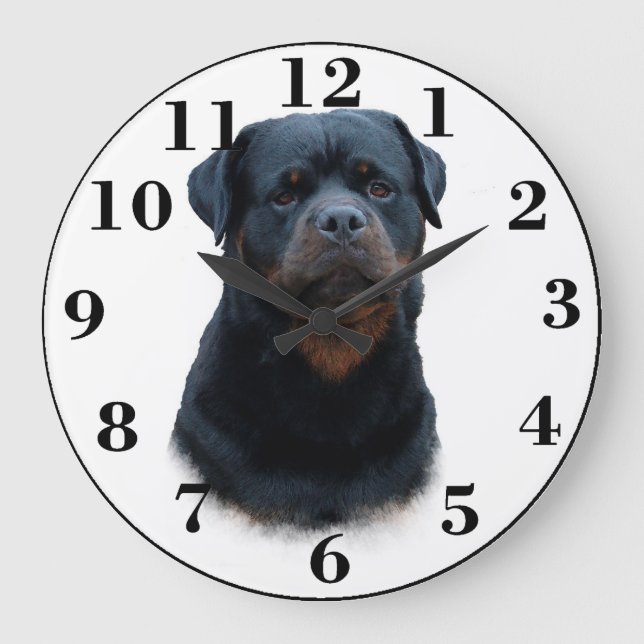 Rottweiler Stor Klocka (Framsida)