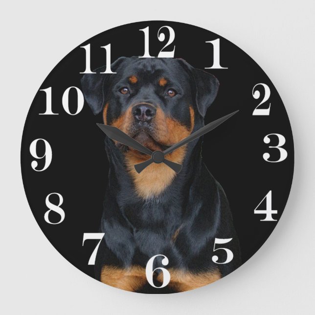 Rottweiler Stor Klocka (Framsida)