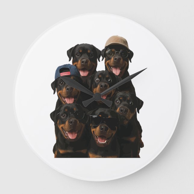 Rottweiler Stor Klocka (Framsida)