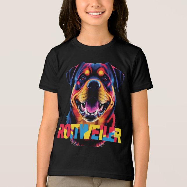 Rottweiler T Shirt (Framsida)