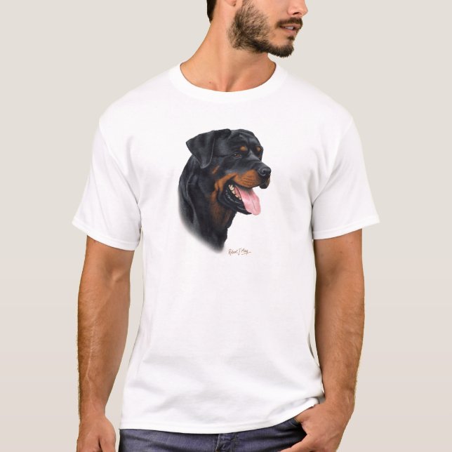 Rottweiler T Shirt (Framsida)