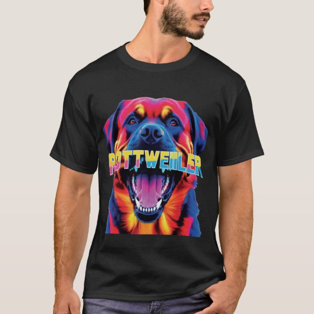Rottweiler T Shirt (Framsida)