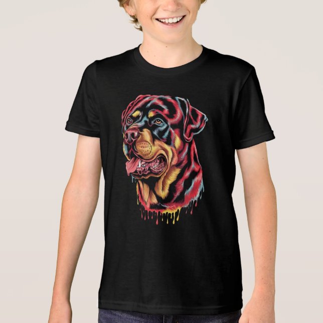 Rottweiler T Shirt (Framsida)