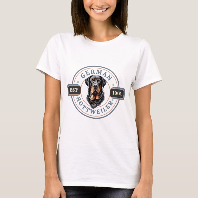 Rottweiler T-Shirt (Framsida)