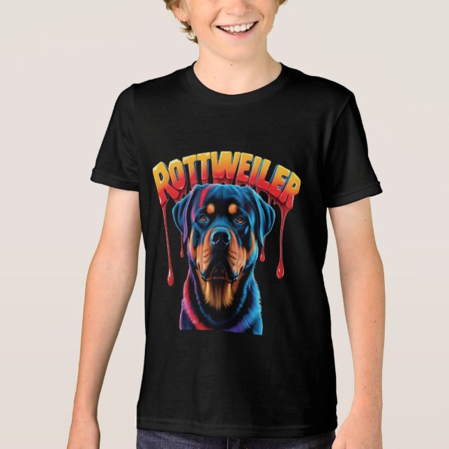 Rottweiler T Shirt (Framsida)