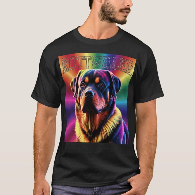 Rottweiler T Shirt (Framsida)