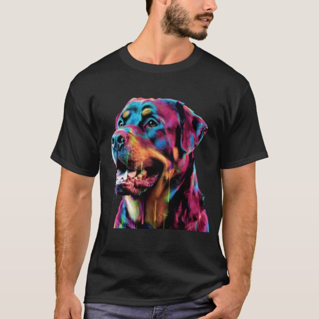 Rottweiler T Shirt (Framsida)
