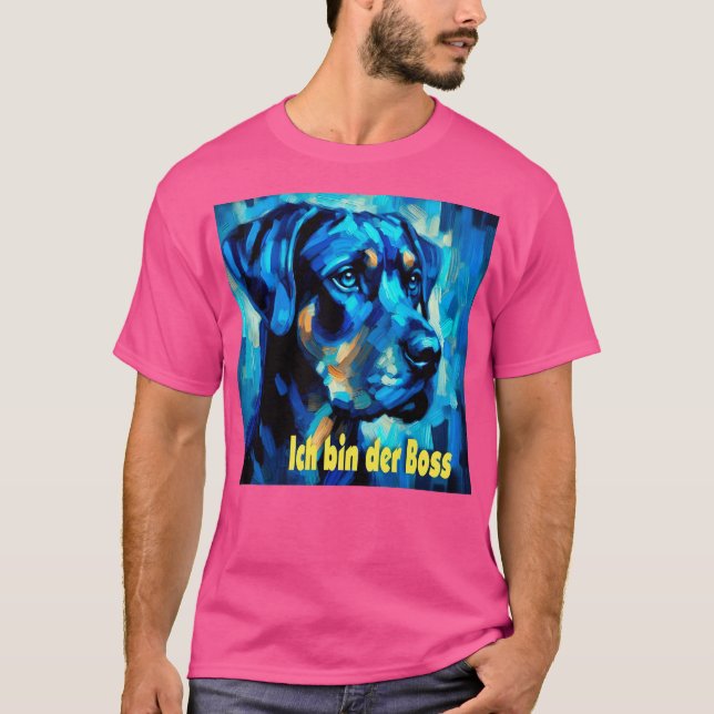 Rottweiler T Shirt (Framsida)