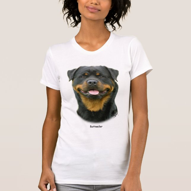 Rottweiler T Shirt (Framsida)