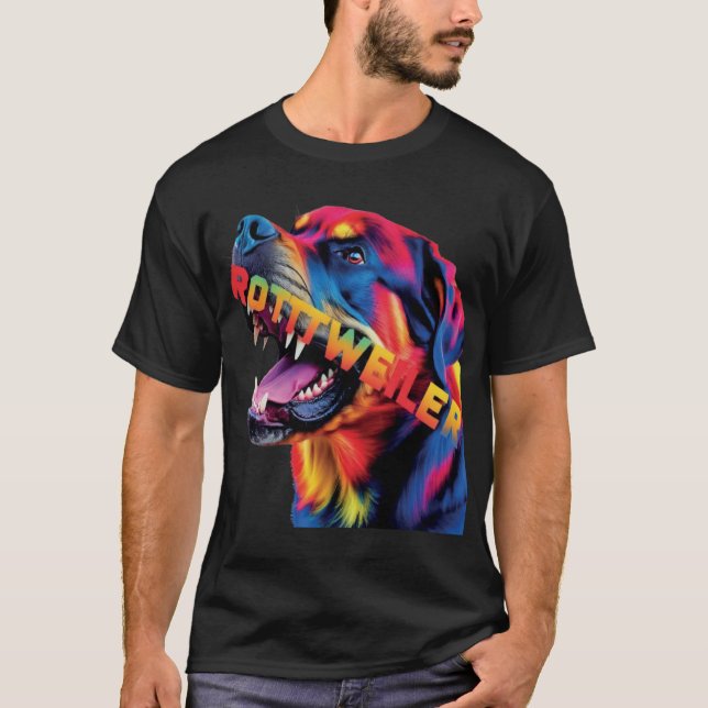 Rottweiler T Shirt (Framsida)
