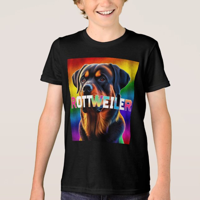 Rottweiler T Shirt (Framsida)