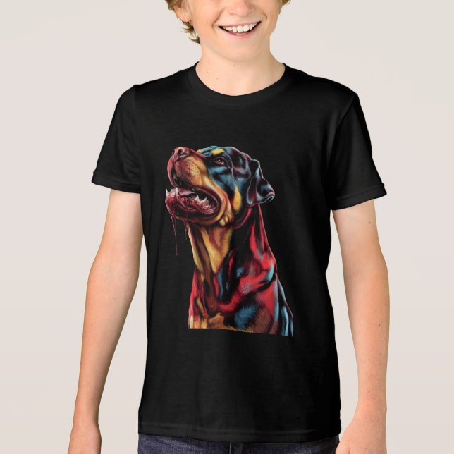 Rottweiler T Shirt (Framsida)