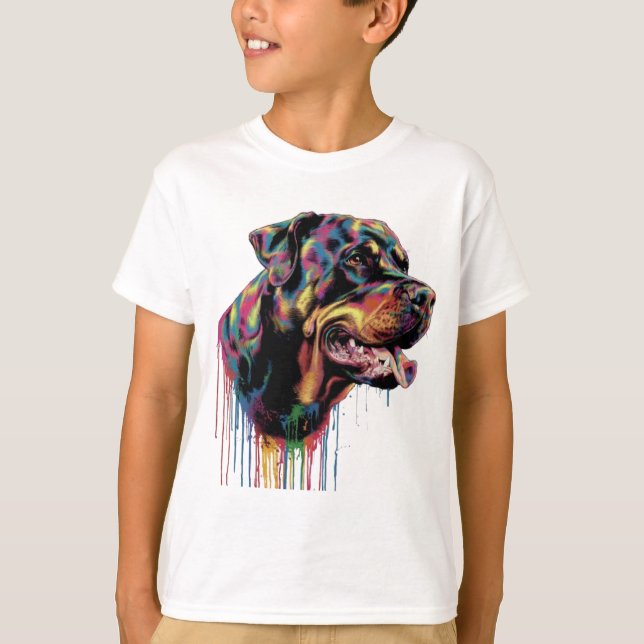 Rottweiler T Shirt (Framsida)