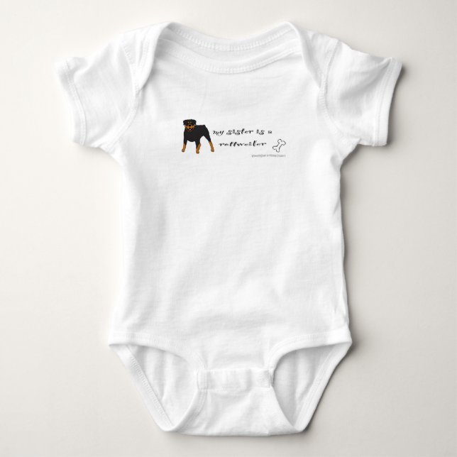 rottweiler t shirt (Framsida)