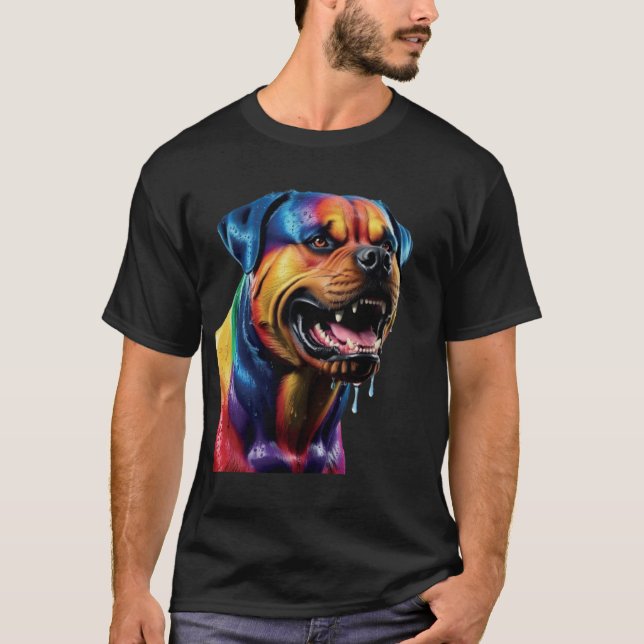 Rottweiler T Shirt (Framsida)