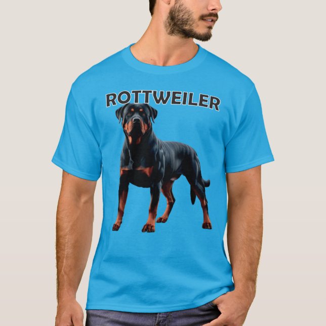 Rottweiler T Shirt (Framsida)