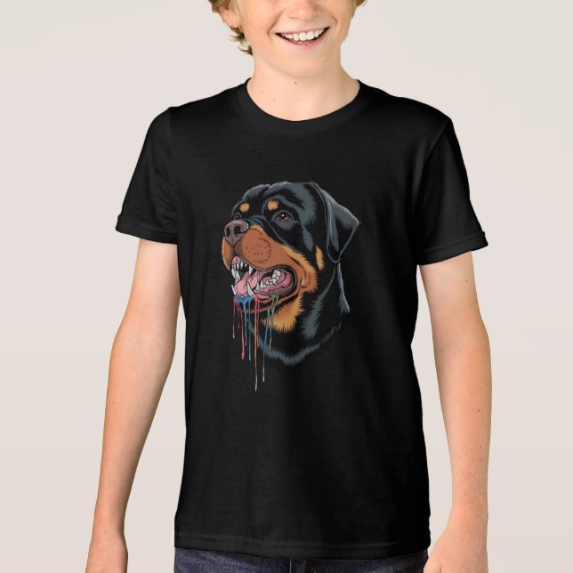 Rottweiler T Shirt (Framsida)