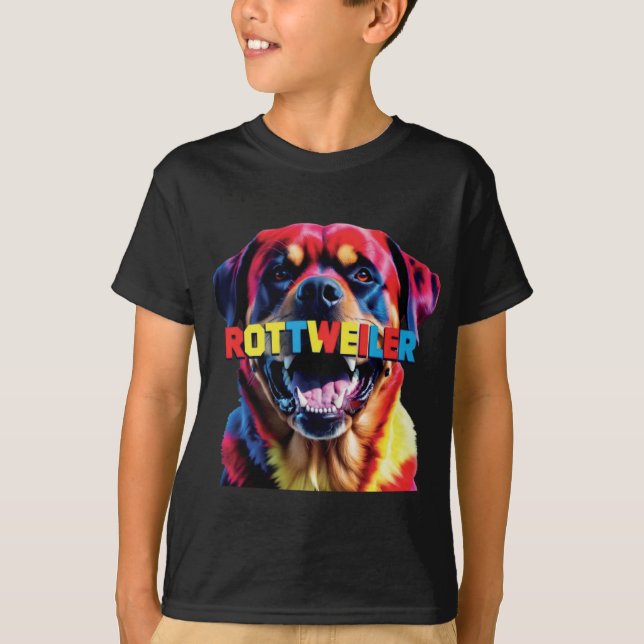 Rottweiler T Shirt (Framsida)