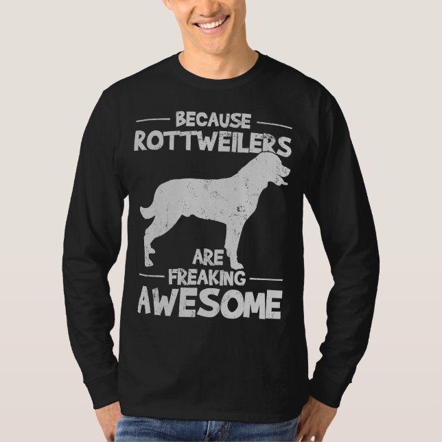 Rottweiler T-Shirt Copy (Framsida)