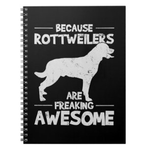 Rottweiler T-Shirt Copy Anteckningsbok