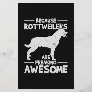 Rottweiler T-Shirt Copy Brevpapper